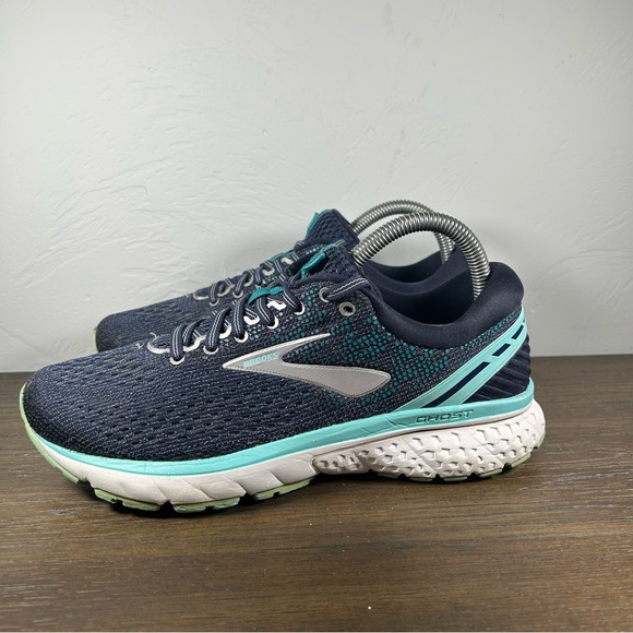 Brooks Ghost 11 Men's Navy Blue Running Shoes size 9 - Picture 3 of 6